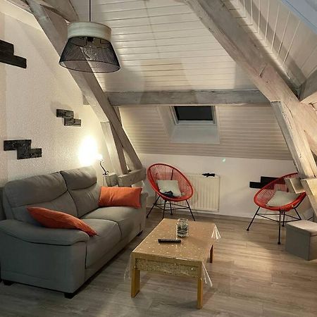 Apartmán Loft Avec Jardin Corcieux Exteriér fotografie