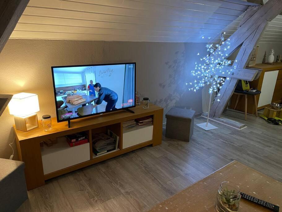 Apartmán Loft Avec Jardin Corcieux Exteriér fotografie