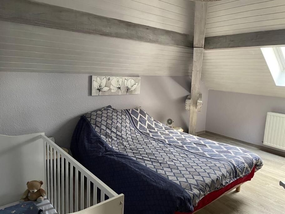Apartmán Loft Avec Jardin Corcieux Exteriér fotografie