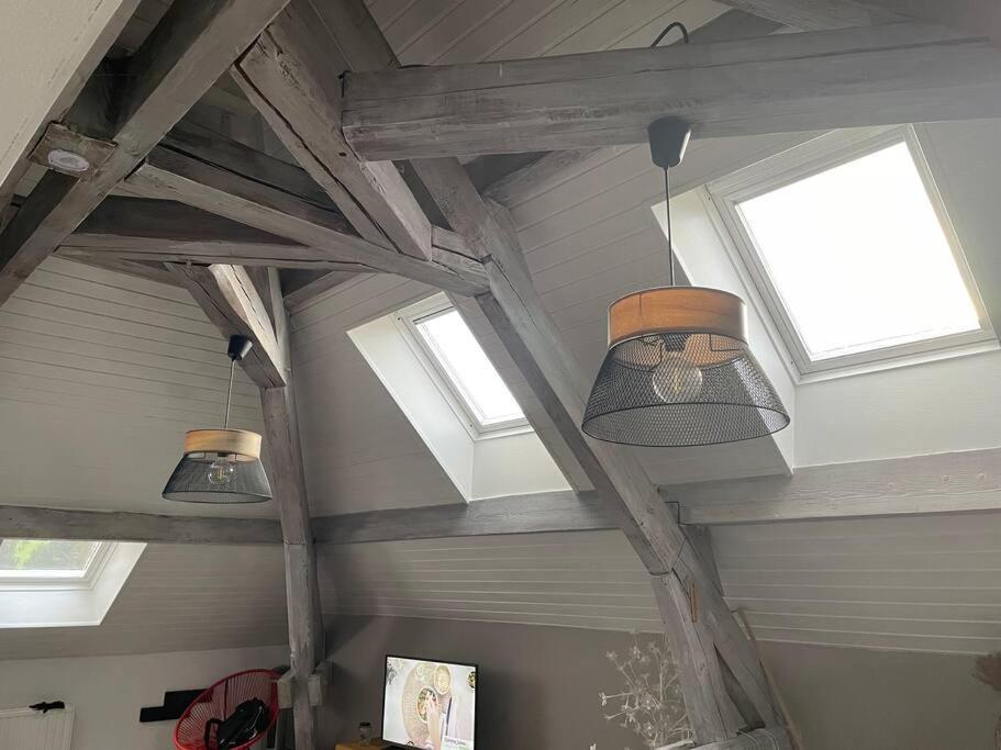 Apartmán Loft Avec Jardin Corcieux Exteriér fotografie