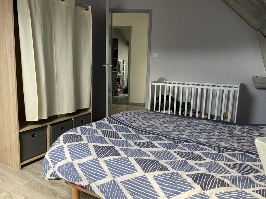 Apartmán Loft Avec Jardin Corcieux Exteriér fotografie