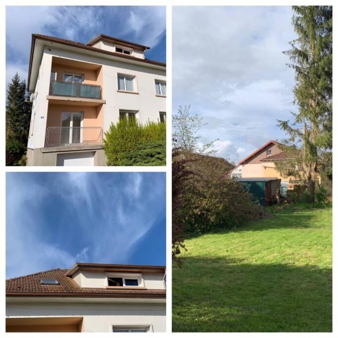 Apartmán Loft Avec Jardin Corcieux Exteriér fotografie