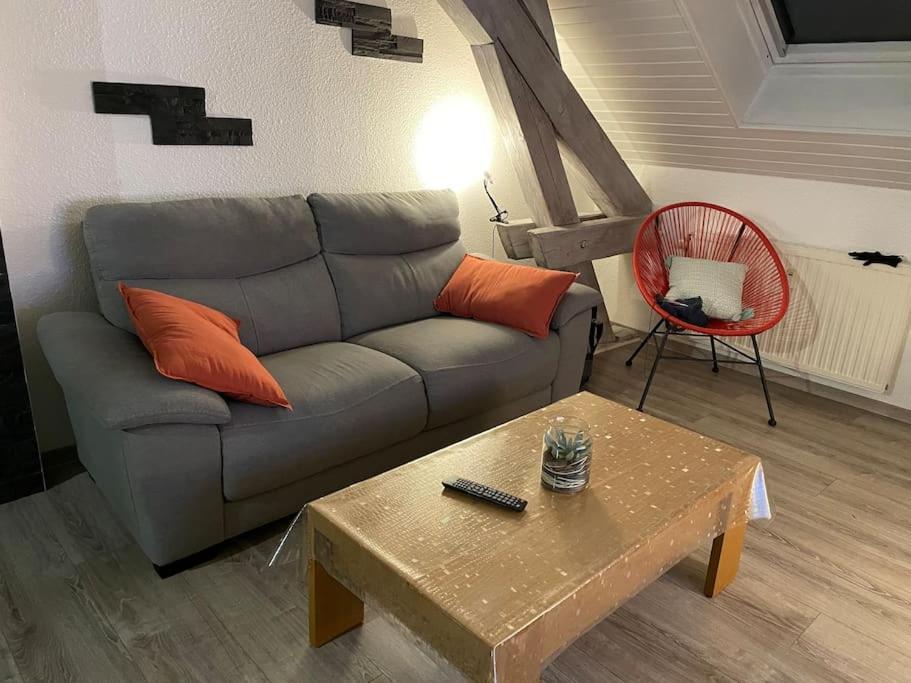 Apartmán Loft Avec Jardin Corcieux Exteriér fotografie