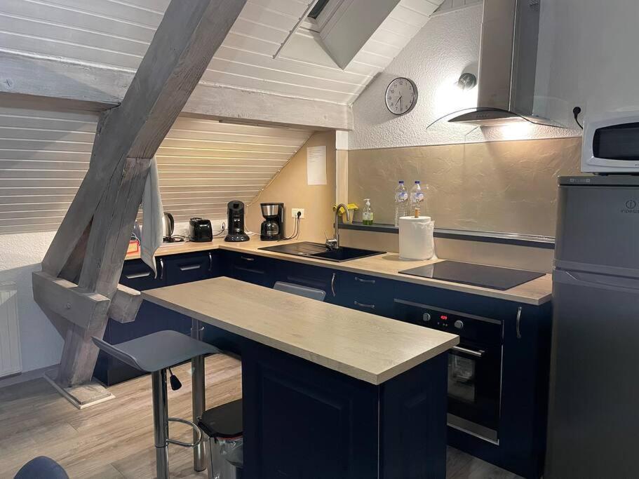 Apartmán Loft Avec Jardin Corcieux Exteriér fotografie