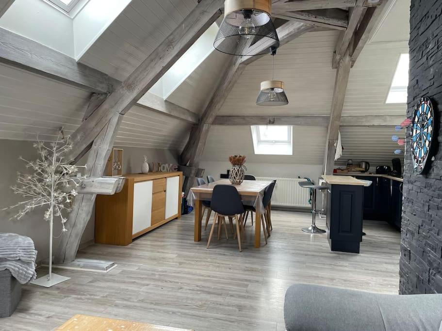 Apartmán Loft Avec Jardin Corcieux Exteriér fotografie
